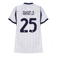 Inter Milan Manuel Akanji #25 Vieraspaita Naiset 2026-27 Lyhythihainen
